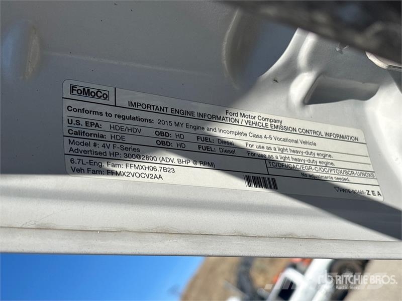 Ford F65A.0.24 6129 lb Knuckle Boom on Ford F-550 XLT 4 Tovornjaki z žerjavom
