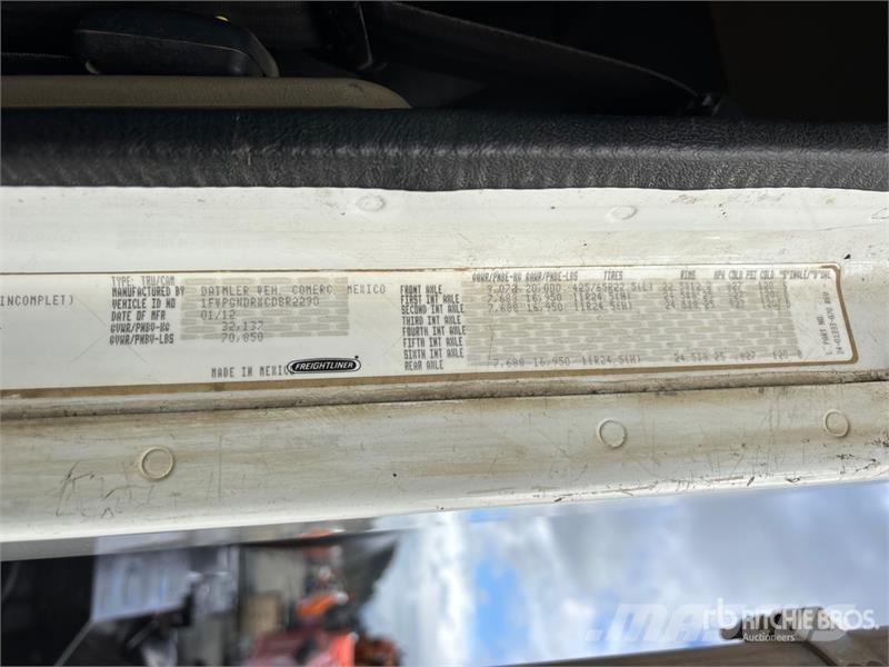 Freightliner Coronado 122 19380 L 8x6 Water Truck Tankvogne - vand
