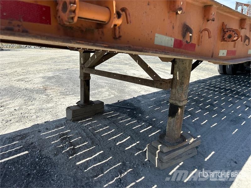 Fruehauf 45 ft T/A Flatbed Trailer Plato/keson prikolice