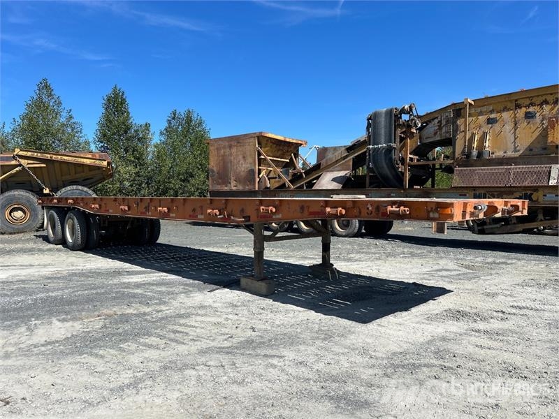 Fruehauf 45 ft T/A Flatbed Trailer Plato/keson prikolice