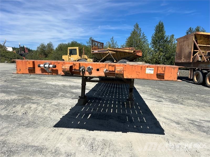 Fruehauf 45 ft T/A Flatbed Trailer Plato/keson prikolice