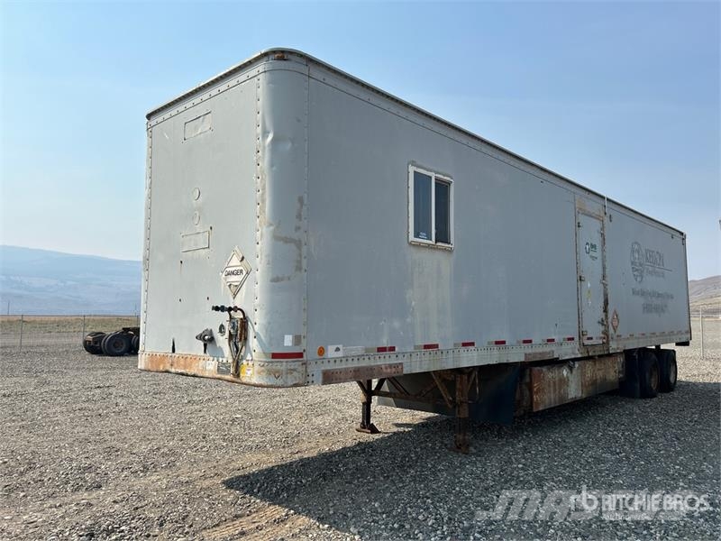 Fruehauf T/A Shop Van Trailer Van Body Trailers