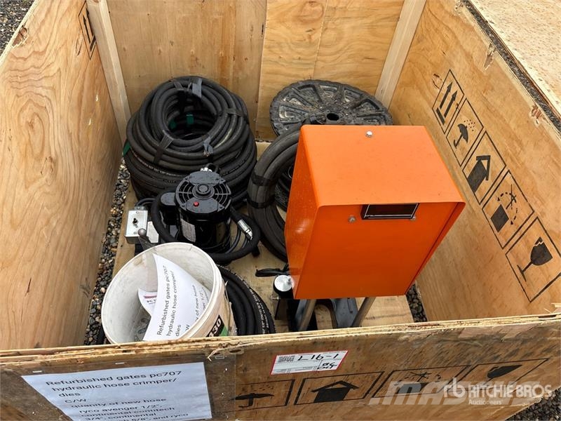 Gates 707 Hydraulic Hose Crimper and Hydraulic Hose مكونات أخرى