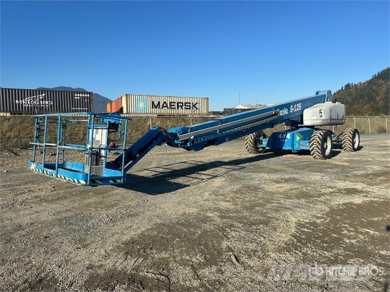 Genie S-125 4WD Diesel Telescopic Boom Lift رافعات سلة تلسكوبية