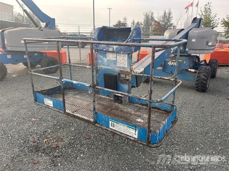 Genie S-40 4WD Diesel Telescopic Boom Lift Teleskopik personel platformları