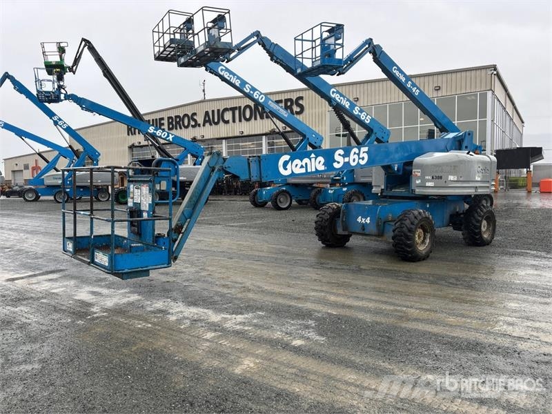 Genie S-65 4WD Dual Fuel Telescopic Boom Lift Telescoophoogwerkers