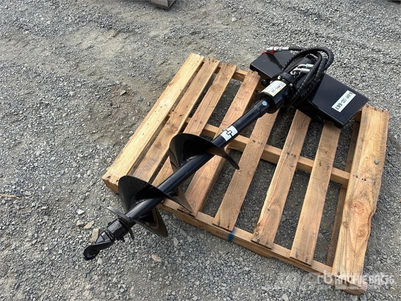 GIYI 12 in Mini Skid Steer Auger (Unused) Puurid