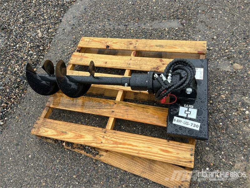  GIYI 12 in Mini Skid Steer Auger (Unused) مثاقيب