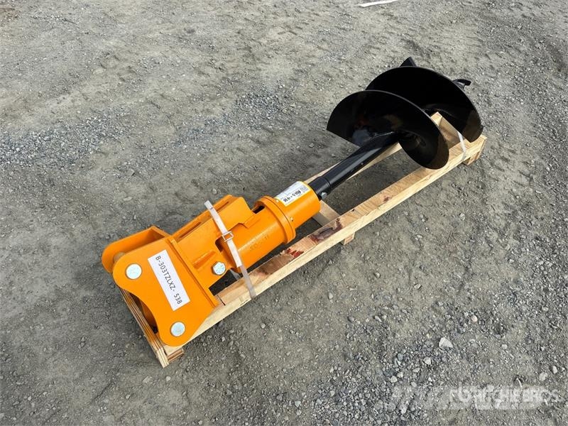 GIYI 16 in Excavator Auger - Fits Cat 303 (Unused) Tarière