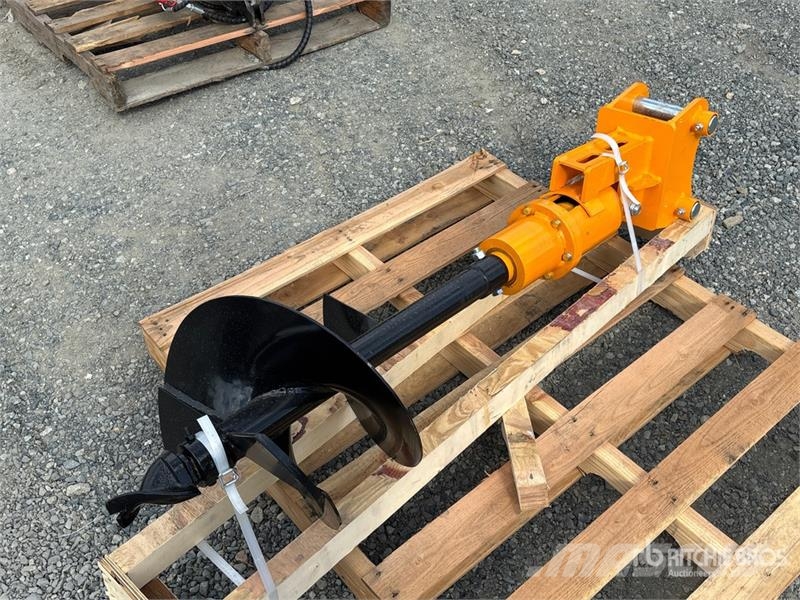  GIYI 16 in Excavator Auger - Fits Cat 303 (Unused) Tarière