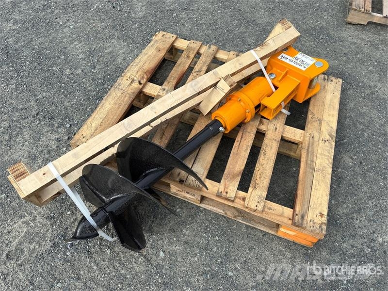 GIYI 16 in Excavator Auger - Fits Cat 303 (Unused) Vrtalne naprave