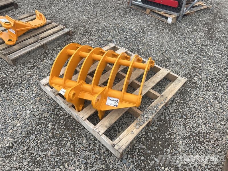 GIYI 32 in Excavator Rake - Fits Cat 305 (Unused) Vaalutid ja kaarutid