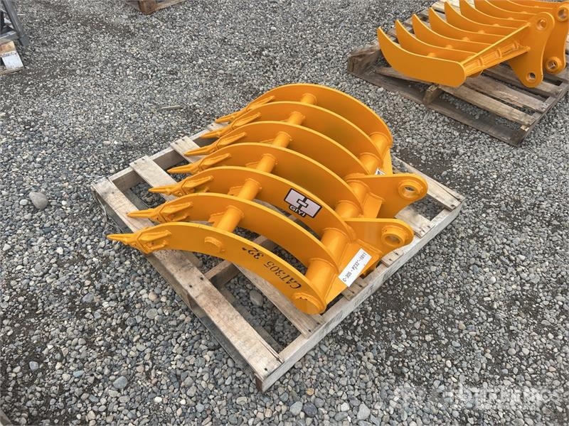 GIYI 32 in Excavator Rake - Fits Cat 305 (Unused) Vaalutid ja kaarutid