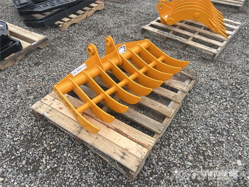 GIYI 44 in Excavator Rake - Fits Cat 305 (Unused) Vaalutid ja kaarutid