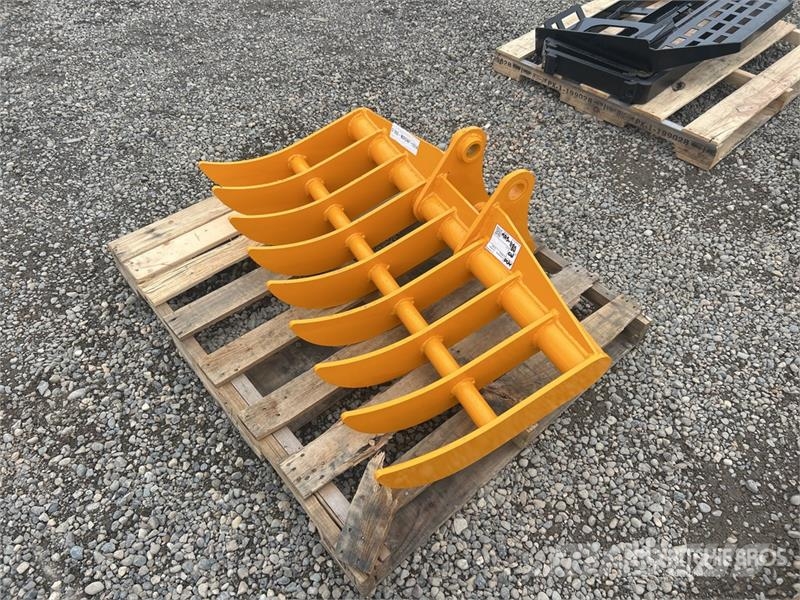 GIYI 44 in Excavator Rake - Fits Cat 305 (Unused) Vaalutid ja kaarutid
