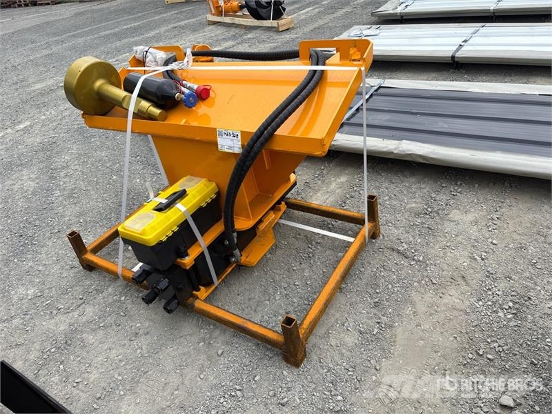 GIYI GY-AD680 Skid Steer Post Driver (Unused) Equipement de clôture
