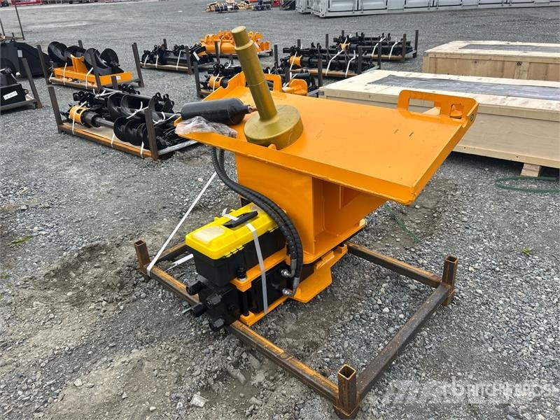 GIYI GY-AD680 Skid Steer Post Driver (Unused) Equipos de vallado