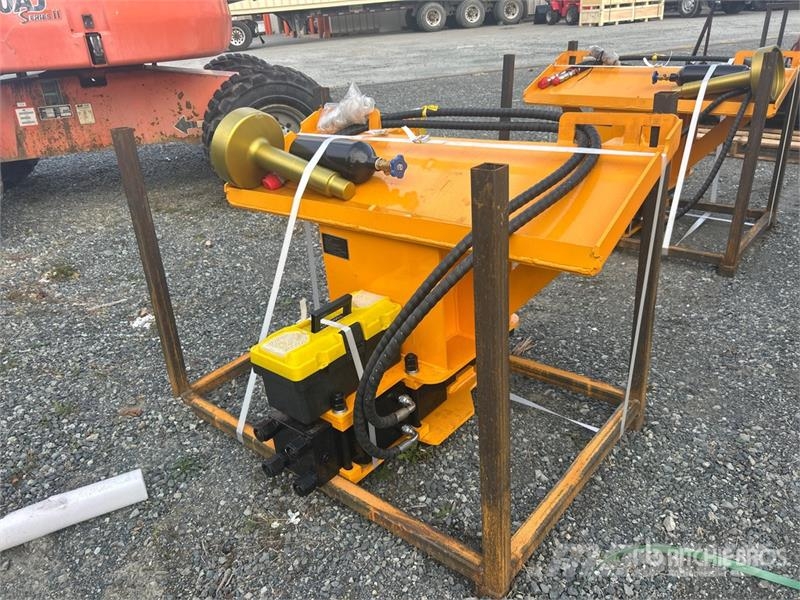 GIYI GY-AD680 Skid Steer Post Driver (Unused) Equipos de vallado