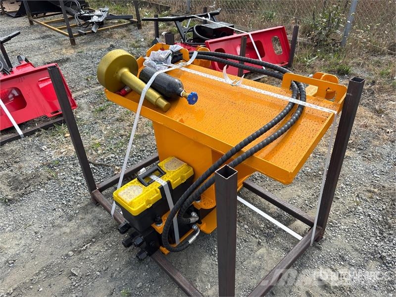 GIYI GY-AD680 Skid Steer Post Driver (Unused) Equipement de clôture
