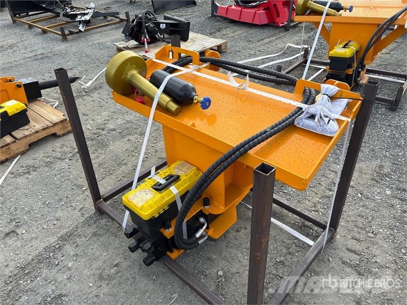 GIYI GY-AD680 Skid Steer Post Driver (Unused) Equipement de clôture