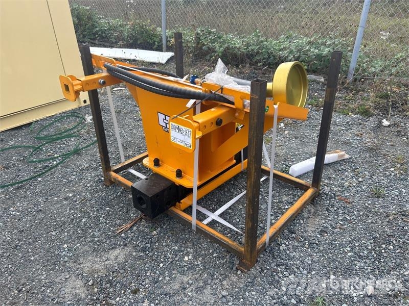 GIYI GY-AD680 Skid Steer Post Driver (Unused) Equipos de vallado