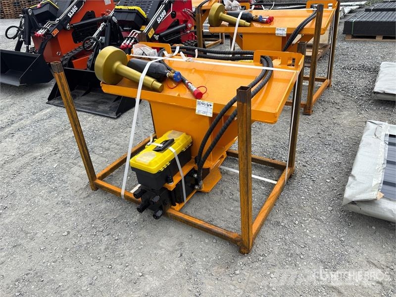 GIYI GY-AD680 Skid Steer Post Driver (Unused) Equipement de clôture