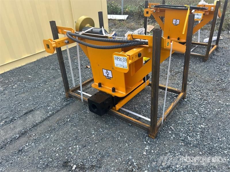 GIYI GY-AD680 Skid Steer Post Driver (Unused) Equipos de vallado