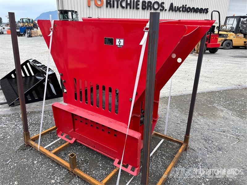  GIYI GY-BC72 72 in Skid Steer Block Crusher (Unuse Andre komponenter