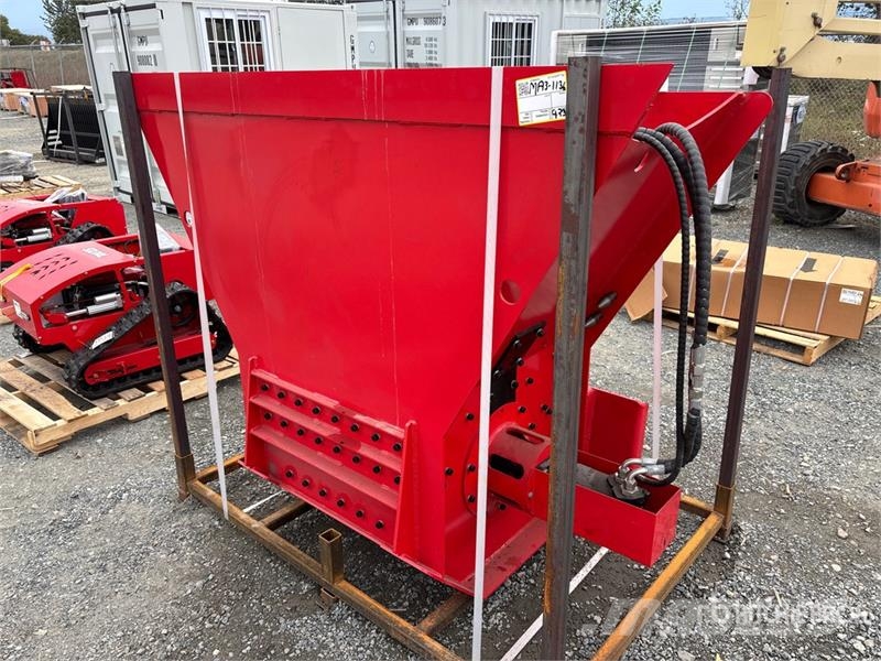  GIYI GY-BC72 72 in Skid Steer Block Crusher (Unuse Andre komponenter