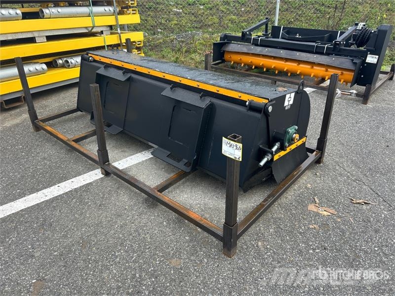 GIYI GY-BS72 72 in Skid Steer Sweeper (Unused) Brushes