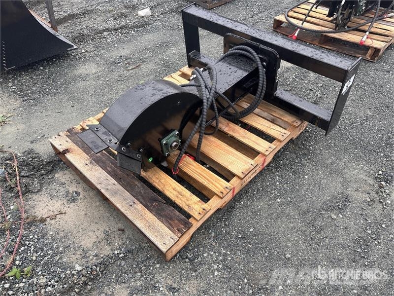  GIYI GY-BSG45 17 in Skid Steer Stump Grinder (Unus Power harrows and rototillers