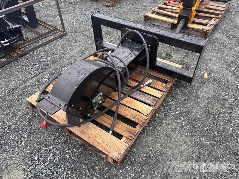  GIYI GY-BSG45 17 in Skid Steer Stump Grinder (Unus Power harrows and rototillers