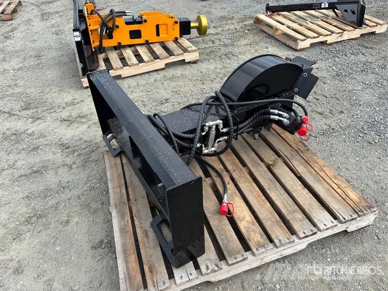  GIYI GY-BSG45 8 in Skid Steer Stump Grinder (Unuse Grapa si pluguri rotative