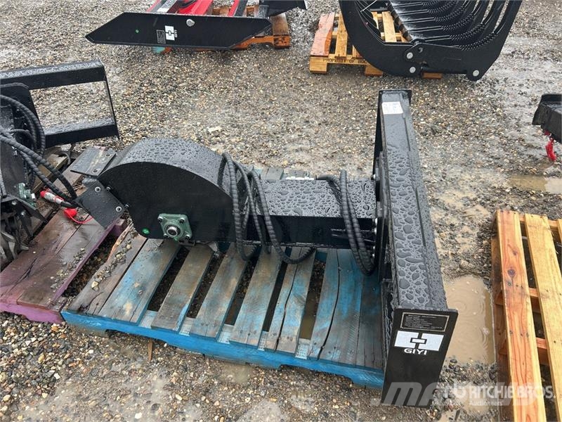  GIYI GY-BSG45 Skid Steer Stump Grinder (Unused) Grades mecânicas e moto-cultivadores