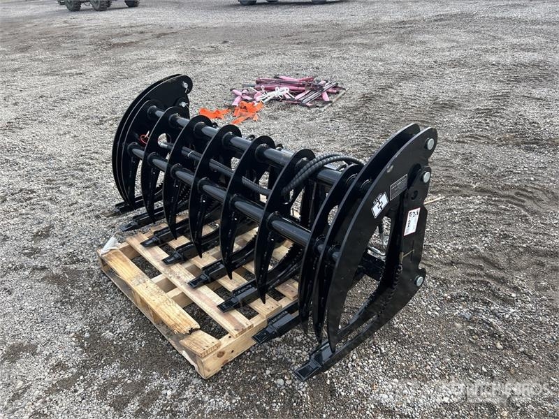 GIYI GY-CLG72 72 in Log Skid Steer Grapple (Unused Gripere