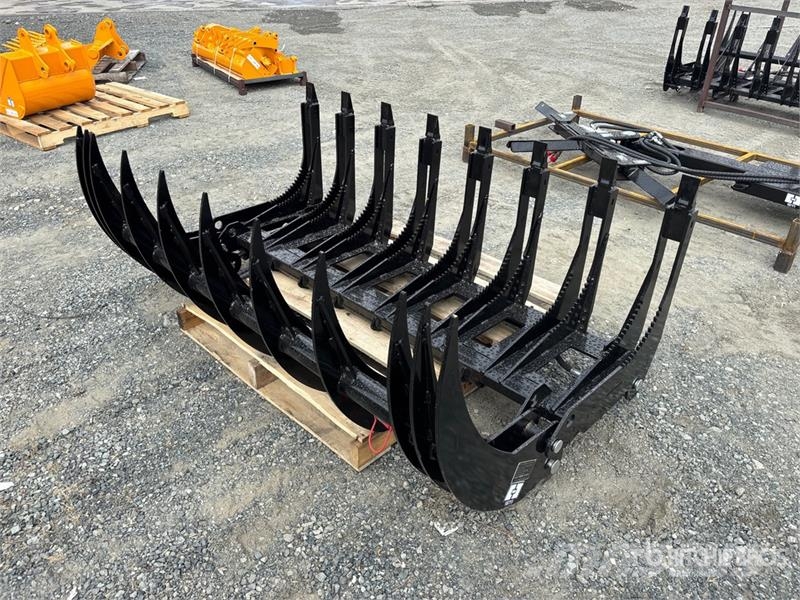GIYI GY-CLG72 72 in Log Skid Steer Grapple (Unused Garras