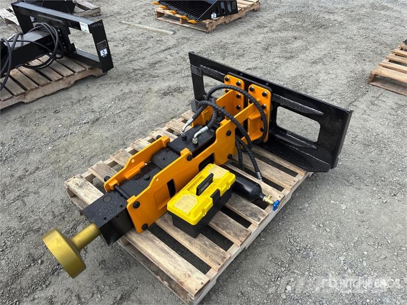 GIYI GY-D680 Skid Steer Post Driver (Unused) Sprzęt ogrodzeniowy