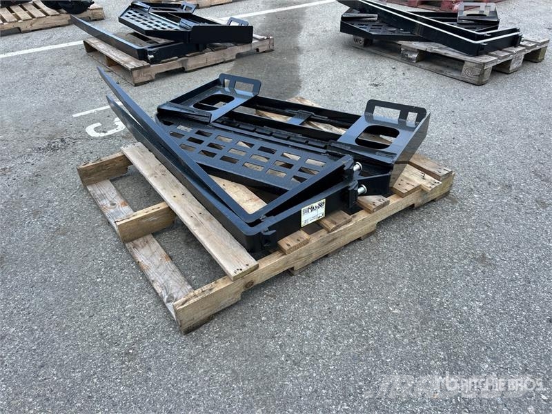 GIYI GY-DHC 59 in Skid Steer Forks (Unused) Tõstekahvlid