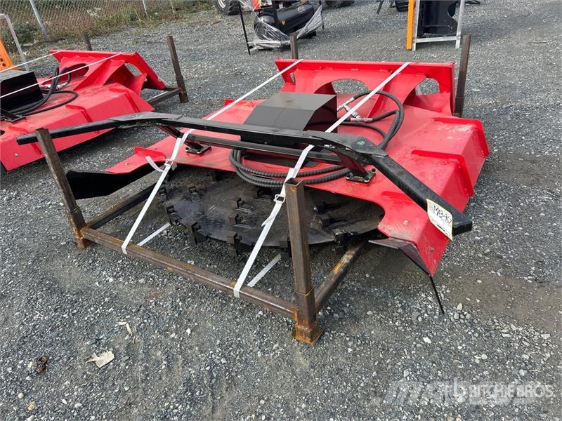  GIYI GY-DM59 39 in Disc Skid Steer Mulcher (Unused Trituradoras florestais