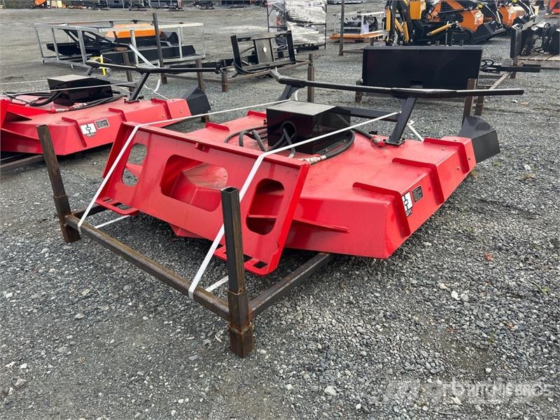 GIYI GY-DM59 39 in Disc Skid Steer Mulcher (Unused Trituradoras florestais