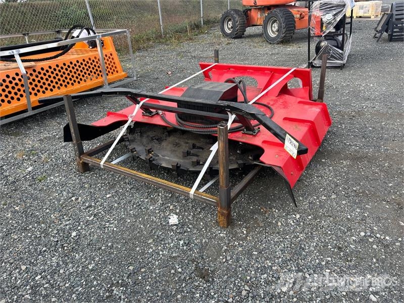 GIYI GY-DM59 39 in Disc Skid Steer Mulcher (Unused Trituradoras florestais