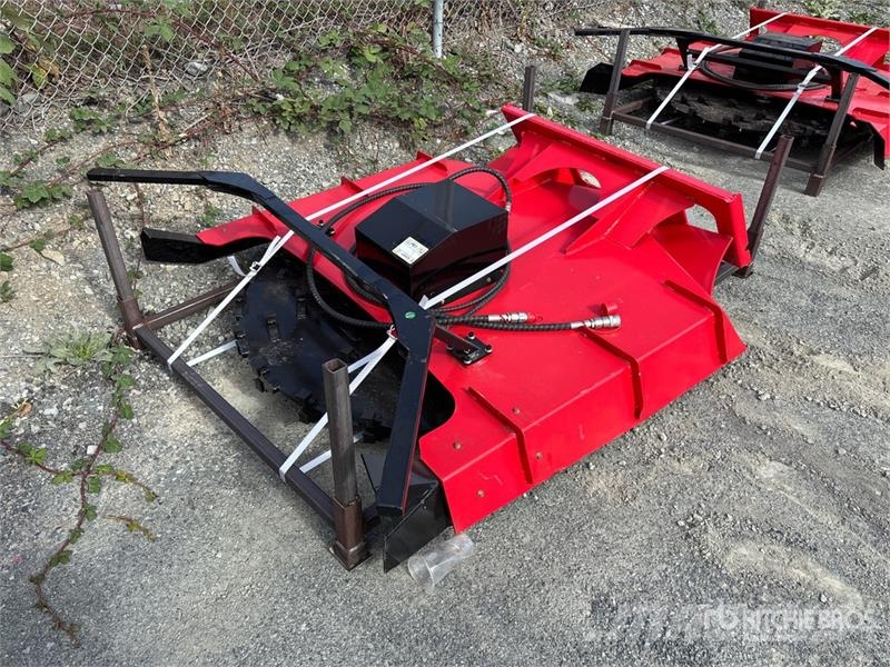 GIYI GY-DM59 59 in Disc Skid Steer Mulcher (Unused Forestry mulchers