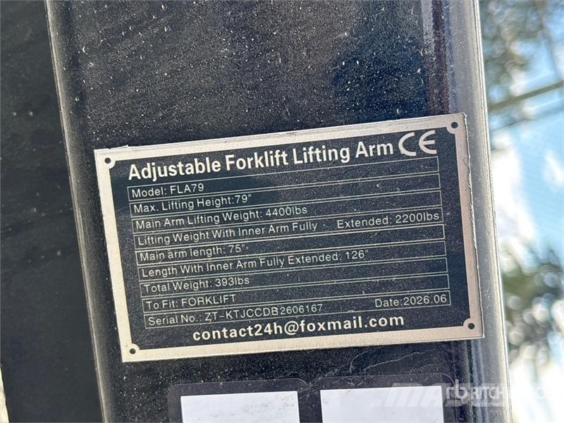 GIYI GY-FLA79 126 in Forklift Telescopic Boom (Unu Citas sastāvdaļas