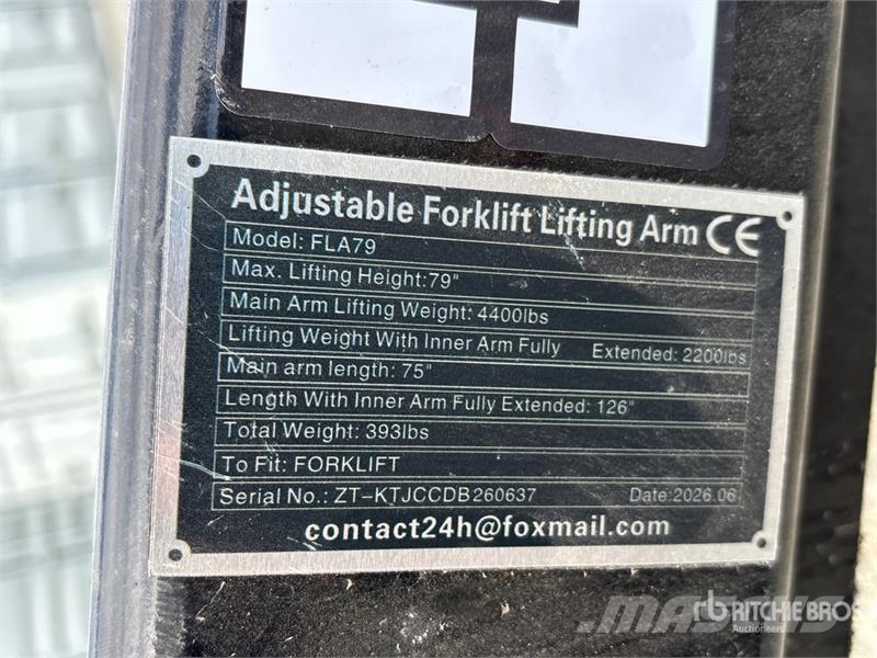 GIYI GY-FLA79 126 in Forklift Telescopic Boom (Unu Citas sastāvdaļas
