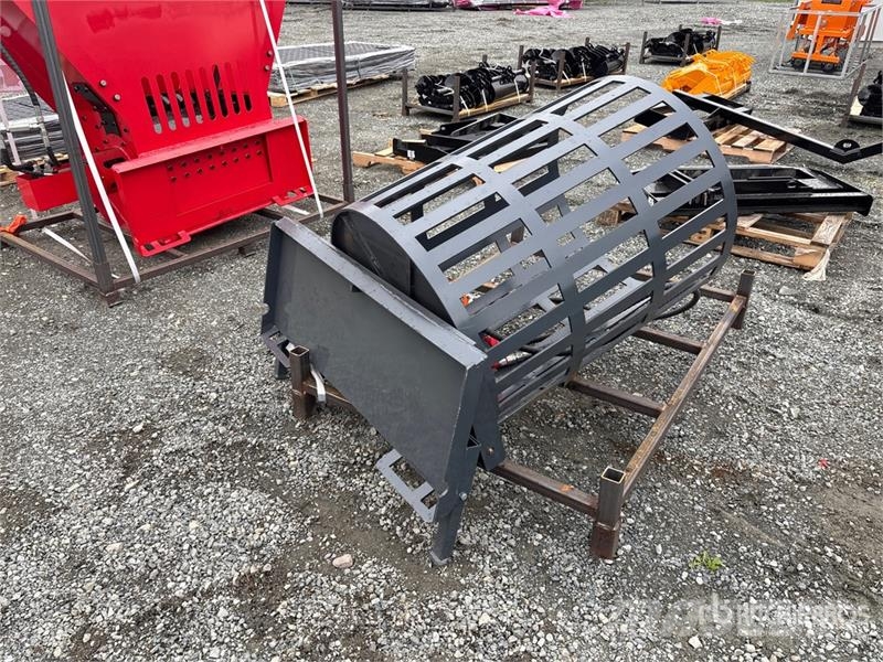 GIYI GY-HC34 31 in Roller Skid Steer Rock Picker ( Steinsammler