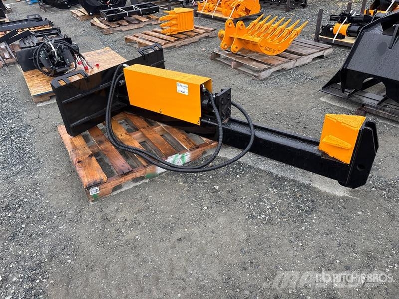 GIYI GY-HLS82 25 in Skid Steer Log Splitter (Unuse Sekačky a rezačky dreva
