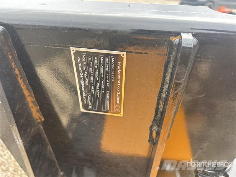  GIYI GY-HLS82 25 in Skid Steer Log Splitter (Unuse Holzspalter