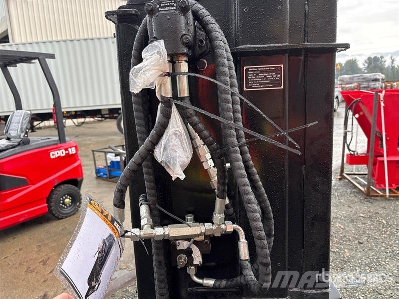 GIYI GY-HPD84 Hydraulic Skid Steer Drop Hammer (Un مكونات أخرى
