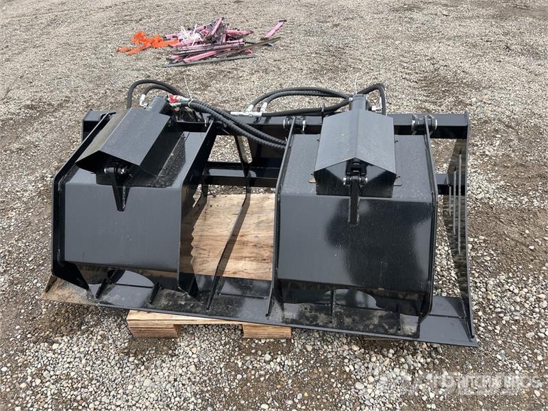 GIYI GY-HWG72 72 in Skeleton Skid Steer Grapple Bu Gripere