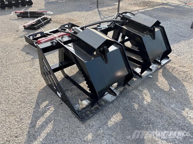  GIYI GY-HWG72 72 in Skeleton Skid Steer Grapple Bu Grijpers